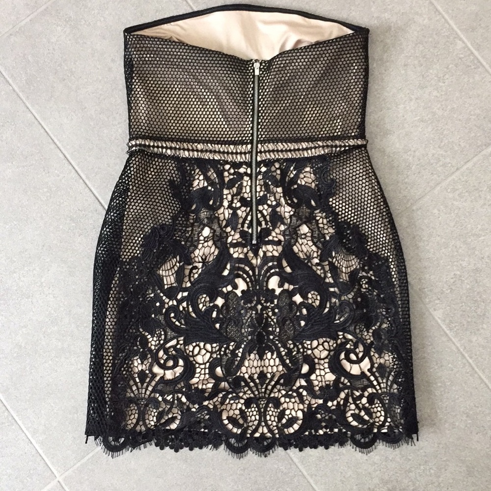 Express Cocktail Lace Dress - Picture 3 of 3